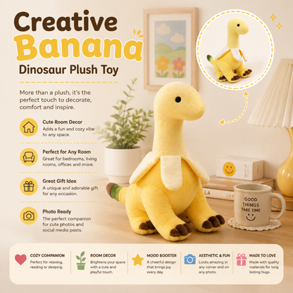 Dino Banana Plush | The Cutest Viral Plush Toy